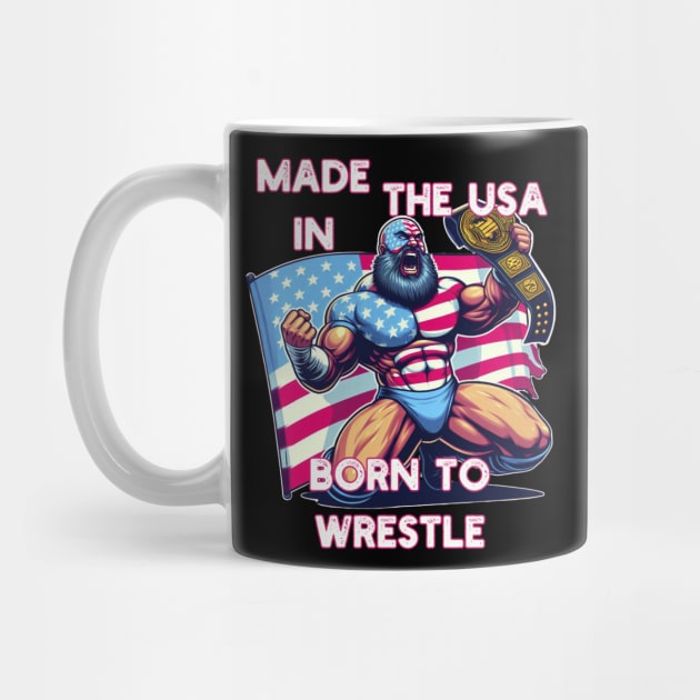 USA Wrestling by BukovskyART